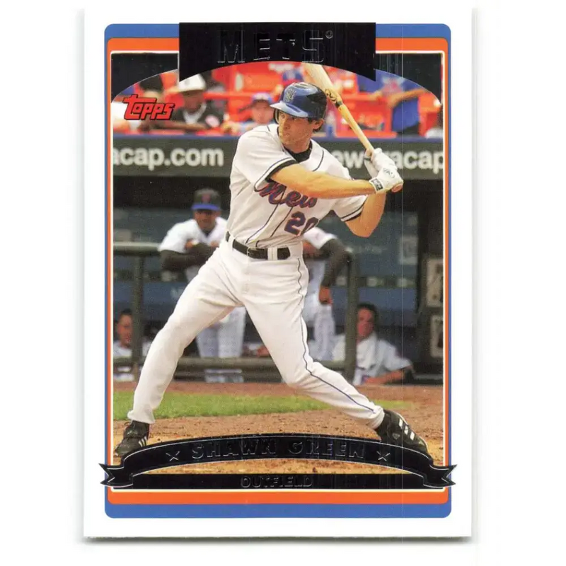 2006 Topps Update #41 Shawn Green EX Excellent New York Mets Baseball Card - Baseball Card Single