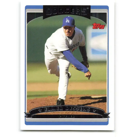2006 Topps Update #47 Elmer Dessens EX Excellent Los Angeles Dodgers Baseball Card