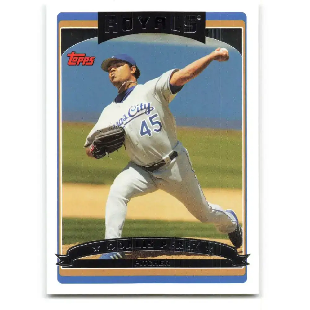 2006 Topps Update #48 Odalis Perez EX Excellent Kansas City Royals Baseball Card - Baseball Card Single