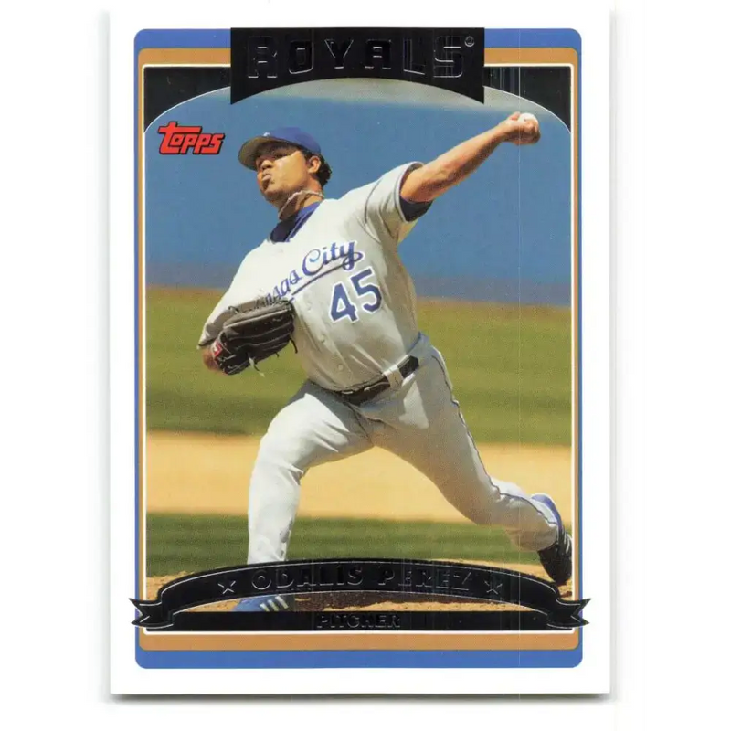 2006 Topps Update #48 Odalis Perez EX Excellent Kansas City Royals Baseball Card - Baseball Card Single