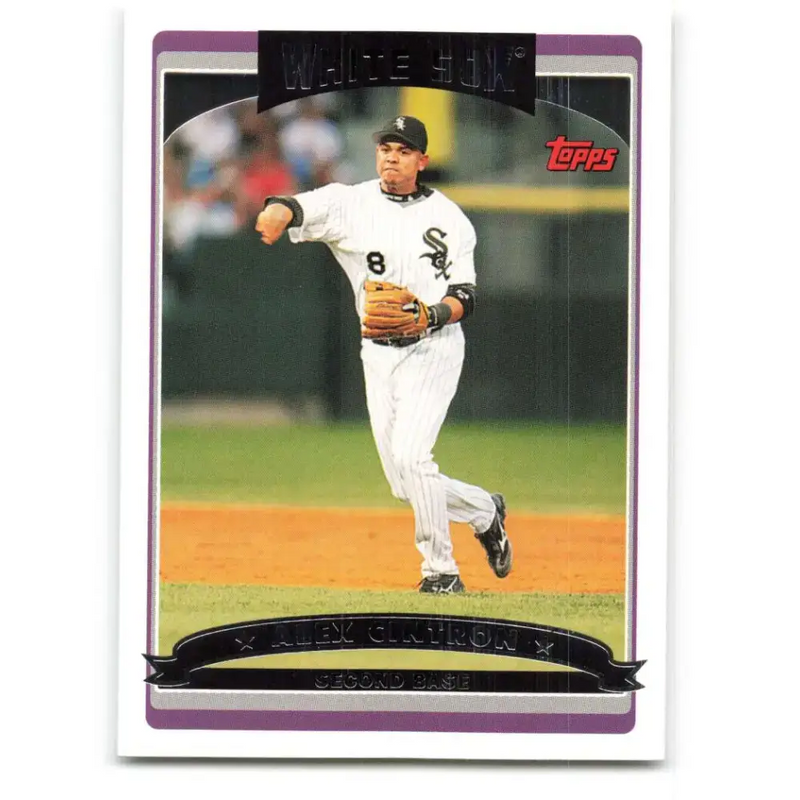 2006 Topps Update #52 Alex Cintron EX Excellent Chicago White Sox Baseball Card - Baseball Card Single