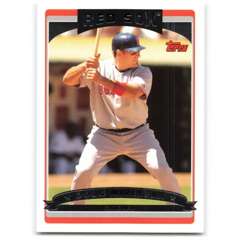 2006 Topps Update #56 Doug Mirabelli EX Excellent Boston Red Sox Baseball Card