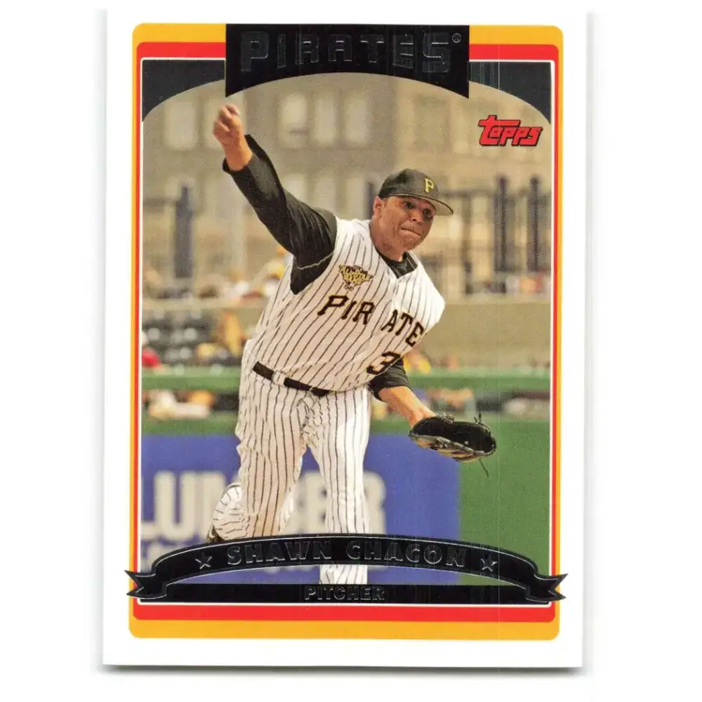 2006 Topps Update #59 Shawn Chacon EX Excellent Pittsburgh Pirates Baseball Card - Baseball Card Single