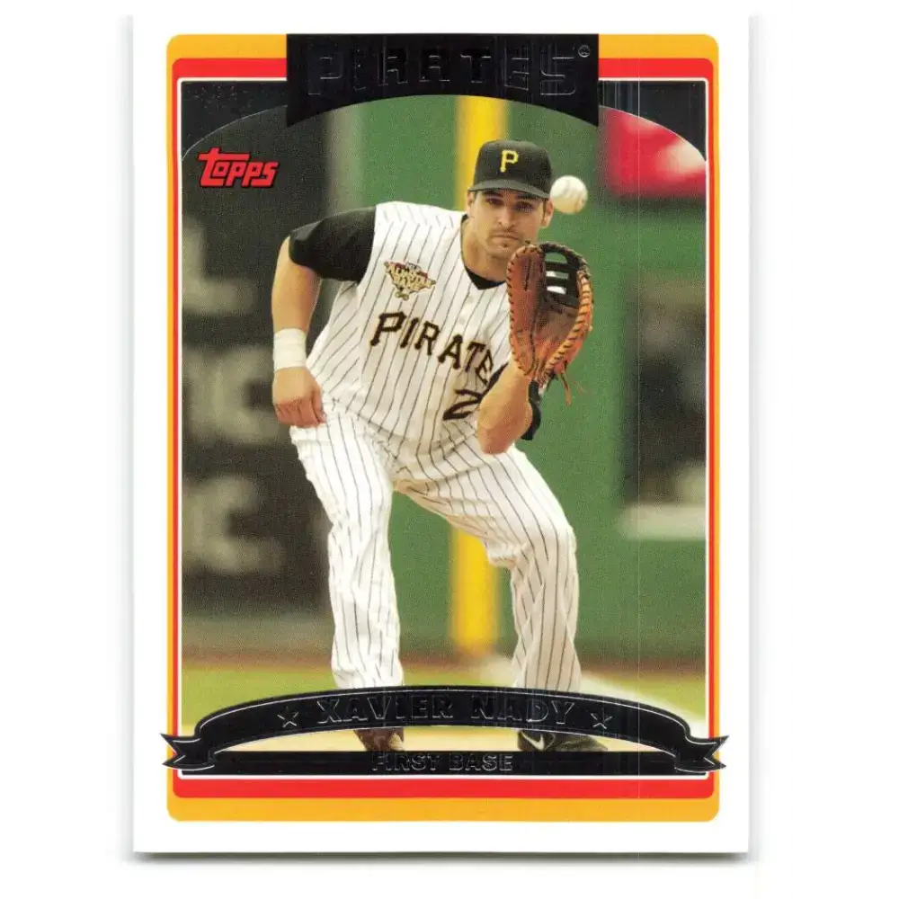 2006 Topps Update #66 Xavier Nady EX Excellent Pittsburgh Pirates Baseball Card - Baseball Card Single