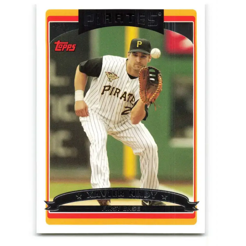 2006 Topps Update #66 Xavier Nady EX Excellent Pittsburgh Pirates Baseball Card - Baseball Card Single