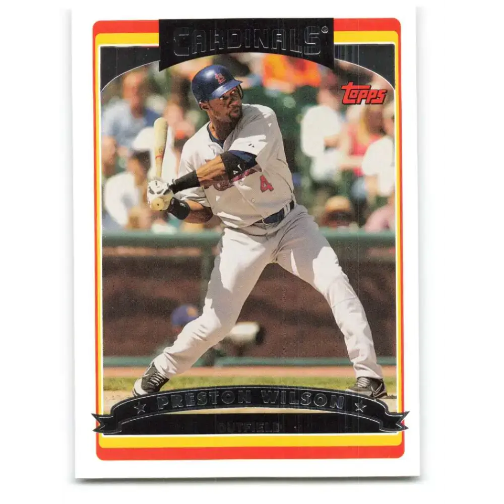 2006 Topps Update #7 Preston Wilson EX Excellent Houston Astros Baseball Card - Baseball Card Single