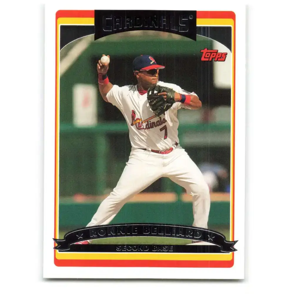 2006 Topps Update #72 Ronnie Belliard EX Excellent St. Louis Cardinals Baseball Card - Baseball Card Single