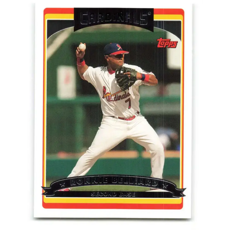 2006 Topps Update #72 Ronnie Belliard EX Excellent St. Louis Cardinals Baseball Card - Baseball Card Single