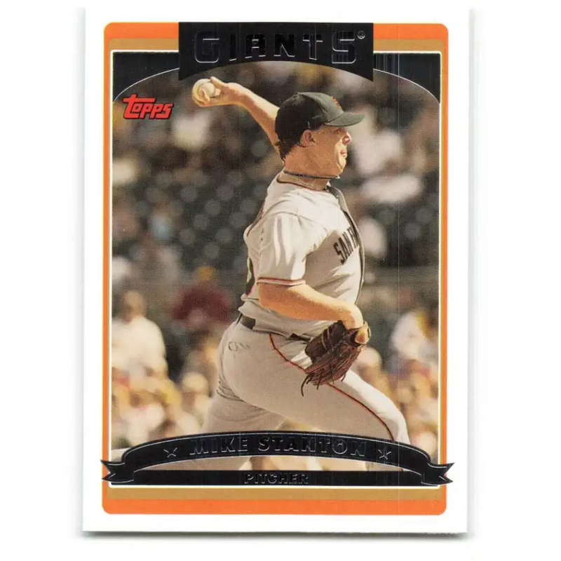 2006 Topps Update #77 Mike Stanton EX Excellent San Francisco Giants Baseball Card - Baseball Card Single