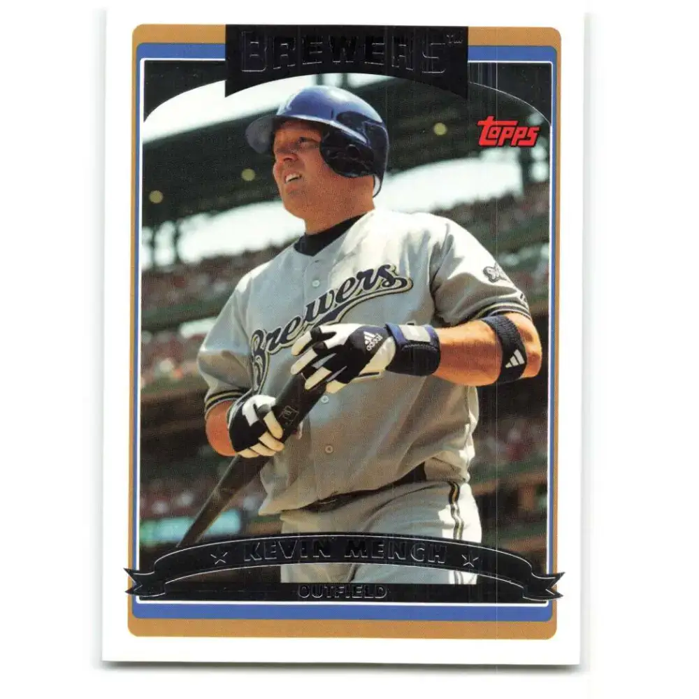 2006 Topps Update #78 Kevin Mench EX Excellent Milwaukee Brewers Baseball Card - Baseball Card Single