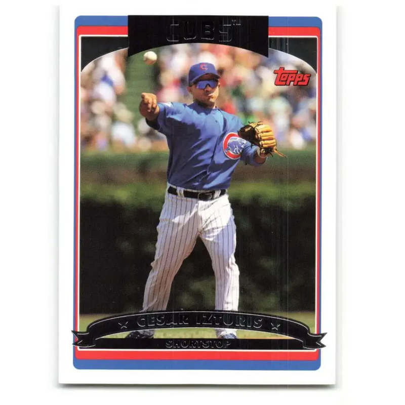 2006 Topps Update #80 Cesar Izturis EX Excellent Chicago Cubs Baseball Card - Baseball Card Single