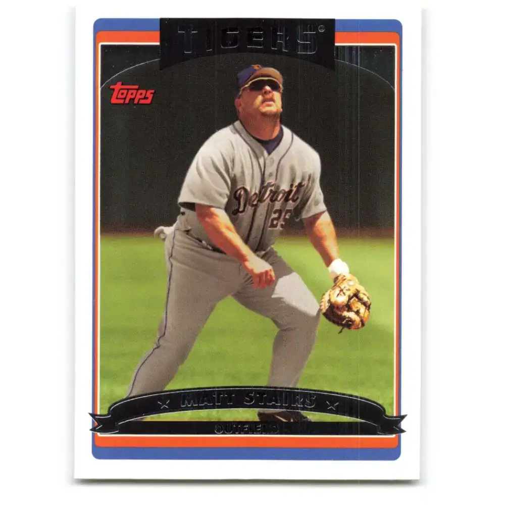 2006 Topps Update #82 Matt Stairs EX Excellent Texas Rangers Baseball Card - Baseball Card Single