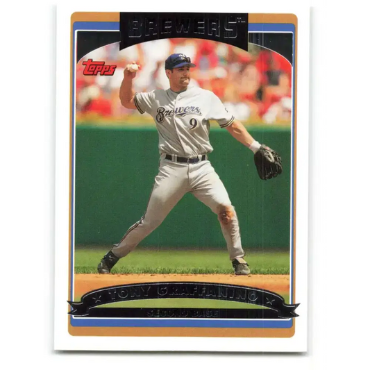 2006 Topps Update #84 Tony Graffanino EX Excellent Milwaukee Brewers Baseball Card