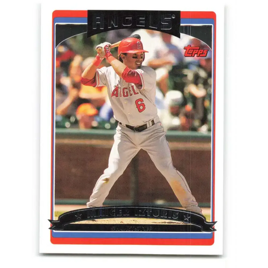 2006 Topps Update #87 Maicer Izturis EX Excellent Los Angeles Angels Baseball Card