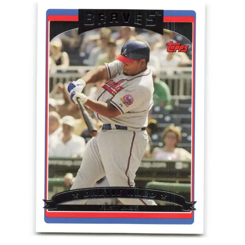 2006 Topps Update #89 Daryle Ward EX Excellent Atlanta Braves Baseball Card - Baseball Card Single