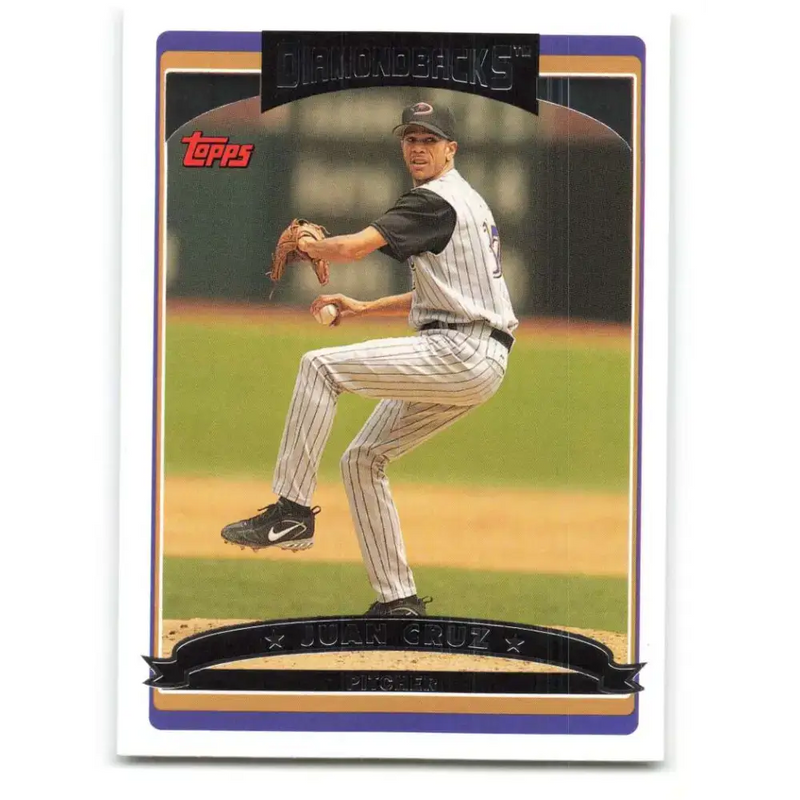 2006 Topps Update #95 Juan Cruz EX Excellent Arizona Diamondbacks Baseball Card - Baseball Card Single