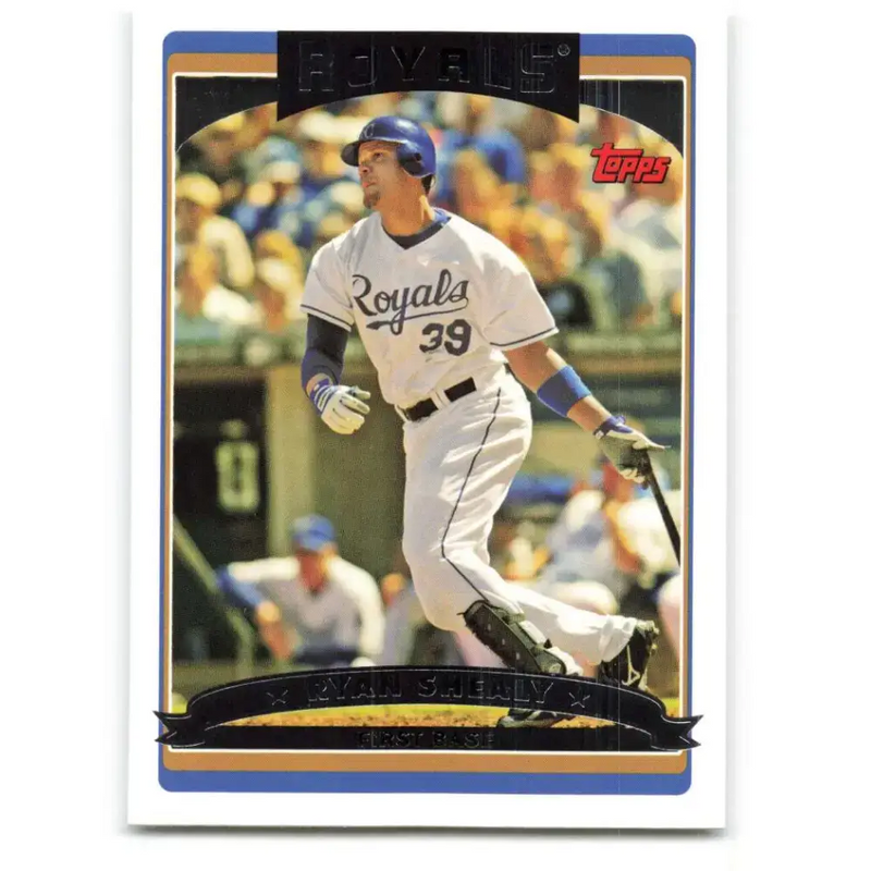 2006 Topps Update #98 Ryan Shealy EX Excellent Kansas City Royals Baseball Card
