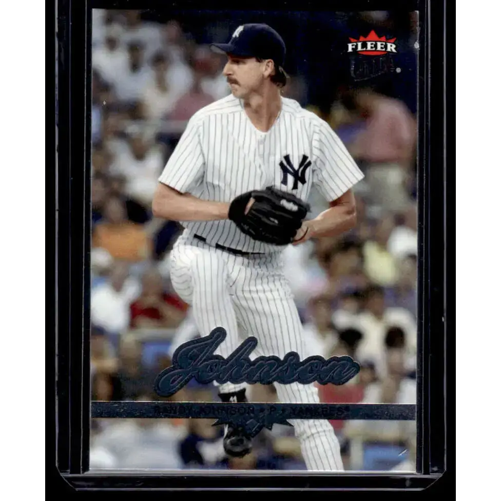 2006 Ultra #177 Randy Johnson EX/NM New York Yankees Baseball Card - Baseball Card Single