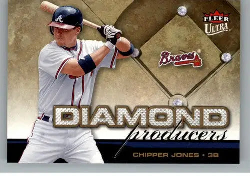 2006 Ultra Diamond Producers #DP2 Chipper Jones NM-MT Braves - Baseball Card Single