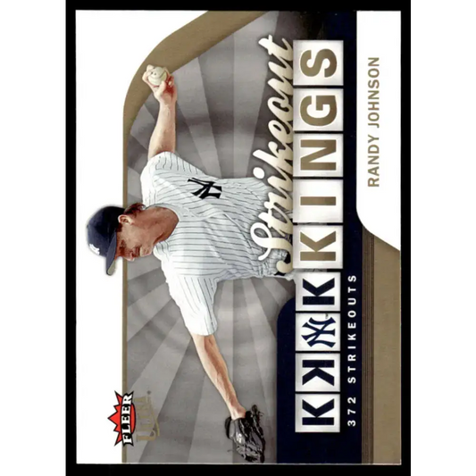 2006 Ultra #SOK4 Randy Johnson EX/NM New York Yankees Baseball Card - Baseball Card Single