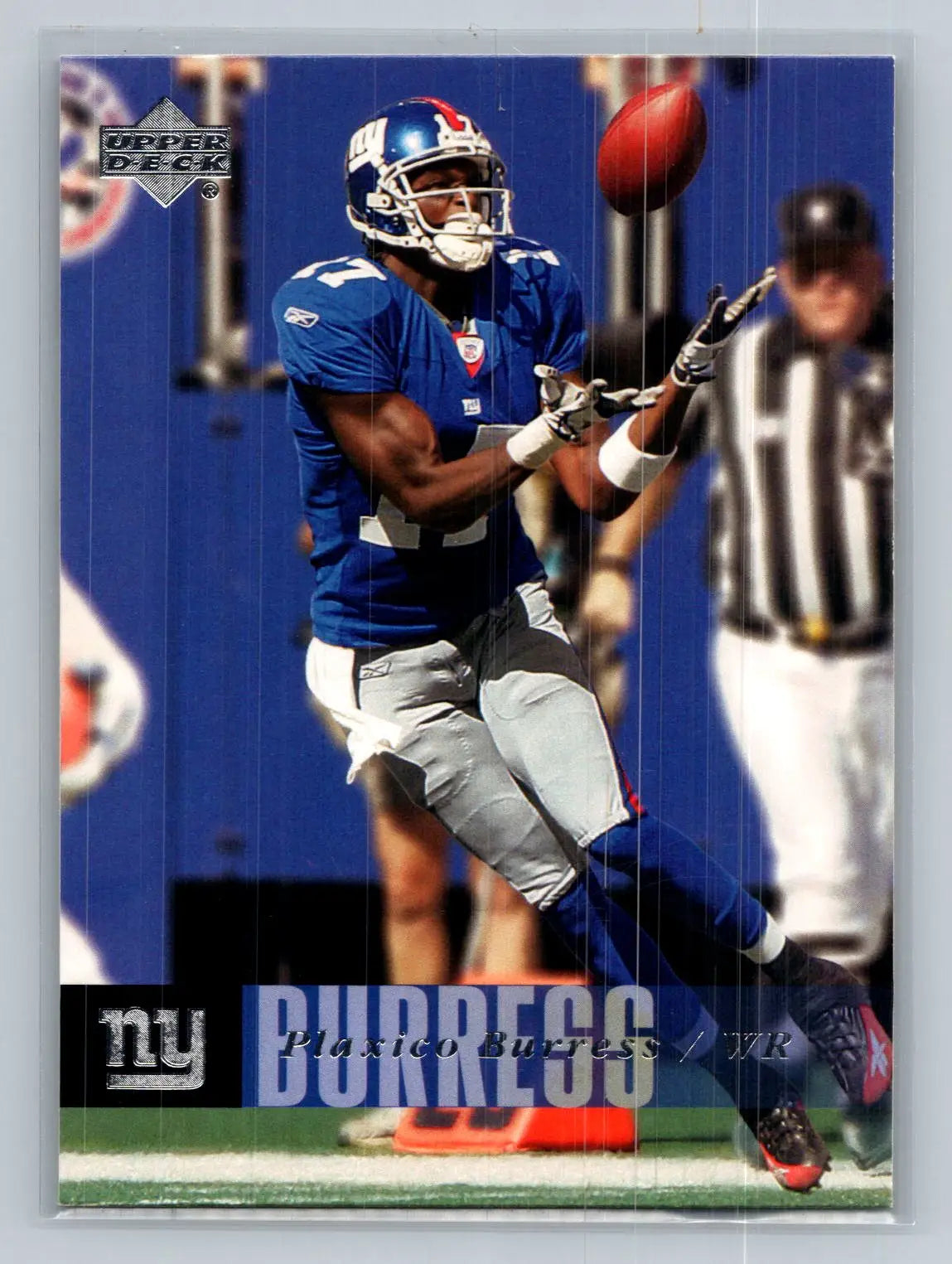 2006 Upper Deck #128 Plaxico Burress New York Giants - Football Card Single