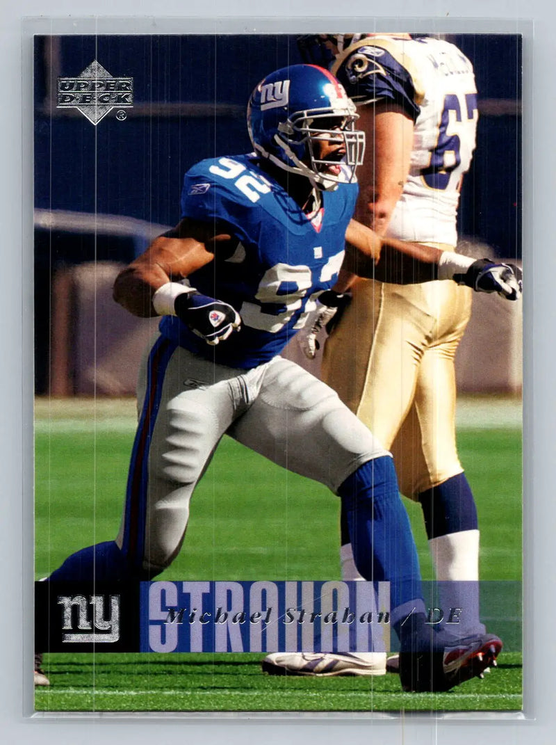 2006 Upper Deck #131 Michael Strahan New York Giants - Football Card Single