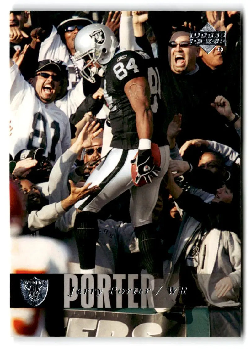 2006 Upper Deck #142 Jerry Porter - Football Card Single