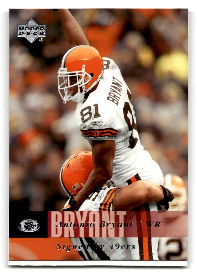 2006 Upper Deck #167 Antonio Bryant - Football Card Single