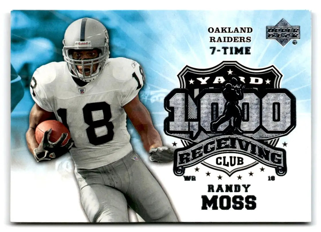 2006 Upper Deck #1KRE-RM Randy Moss 1000 Yard Receiving Club - Football Card Single