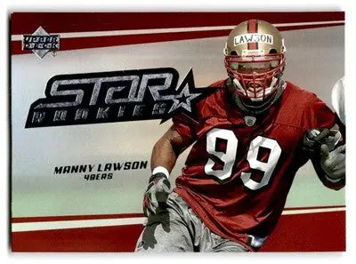 2006 Upper Deck #238 Manny Lawson - Football Card Single