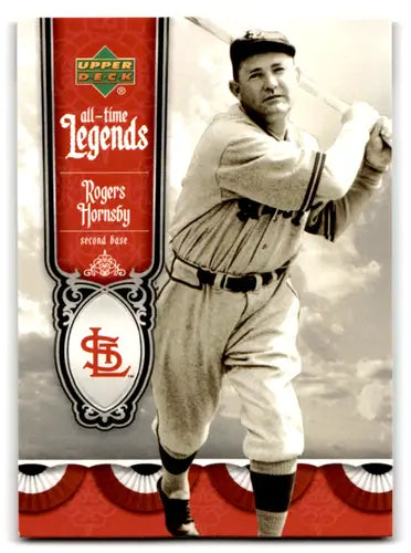 2006 Upper Deck All-Time Legends #AT40 Rogers Hornsby NM-MT Cardinals ID:72067 - Baseball Card Single