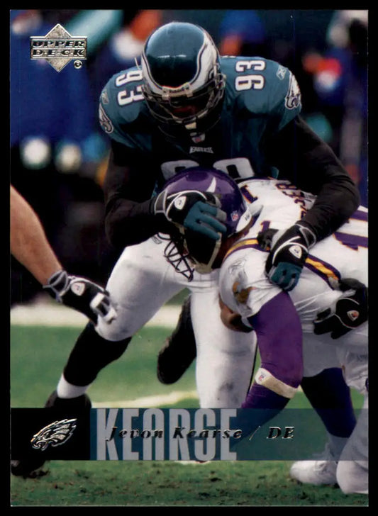 2006 Upper Deck Jevon Kearse 147 Philadelphia Eagles NM - Football Card Single
