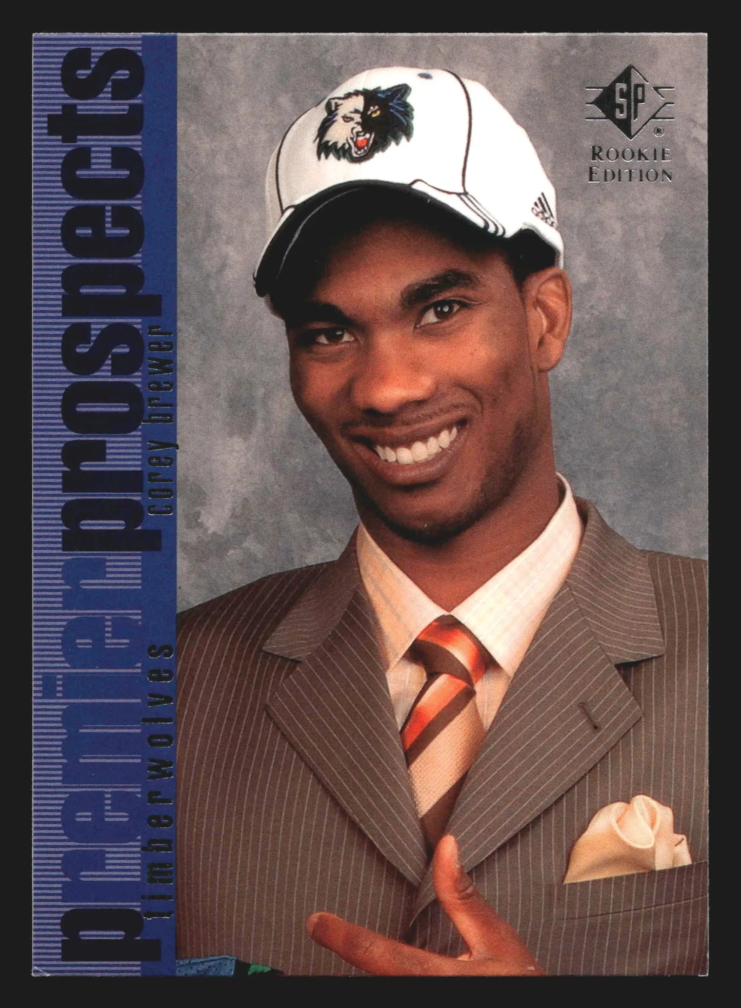 2007-08 SP Rookie Edition Corey Brewer #110 Premier Prospects RC - Basketball Card Single
