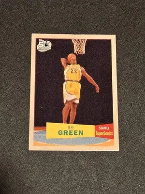 2007-08 Topps #115 Jeff Green 1957-58 Variations - Basketball Card Single