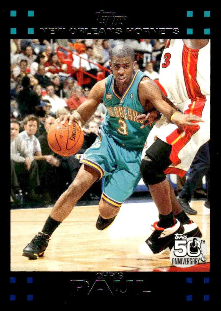 2007-08 Topps #40 Chris Paul - Basketball Card Single
