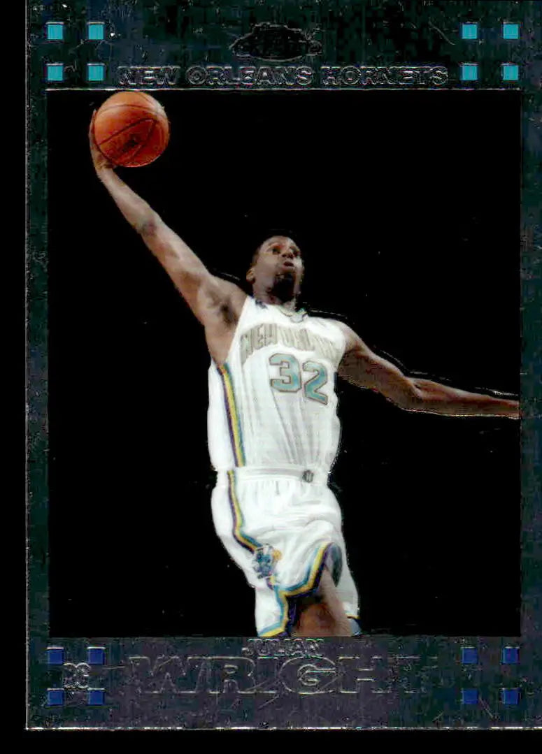 2007-08 Topps Chrome #113 Julian Wright - Basketball Card Single