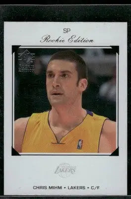 2007-08 Upper Deck SP Rookie Edition Chris Mihm #199 Basketball - Basketball Card Single