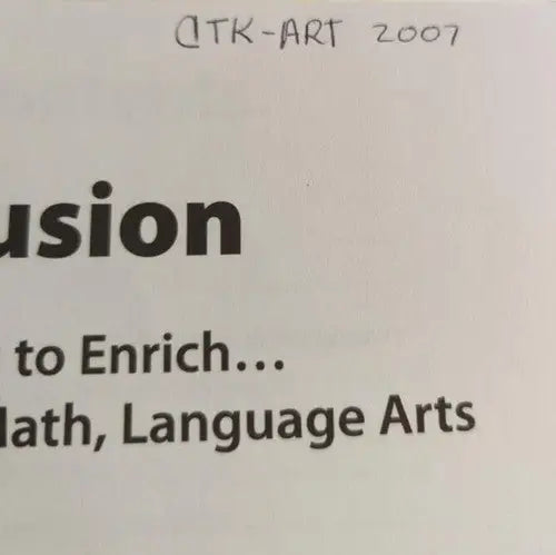 Textbook page from 2007 ARTinfusion K-5 Artbook by Susie Kropa showcasing vibrant art