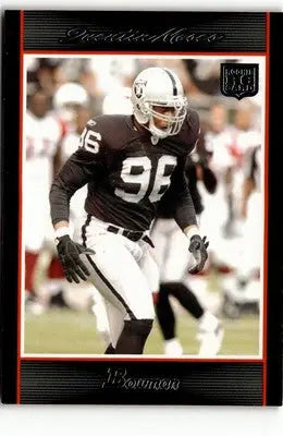 2007 Bowman #182 Quentin Moses - Football Card Single