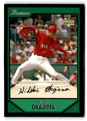 2007 Bowman #219 Hideki Okajima - Baseball Card Single