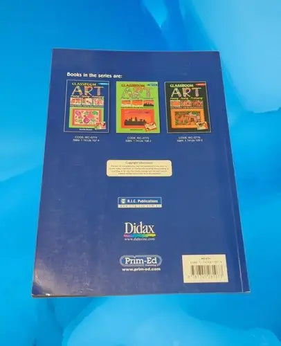 Classroom art book by Amelia Ruscoe for ages 5-7 with quick delivery times