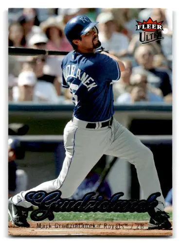 Fleer Ultra baseball card featuring Mark Grudzielanek with original gloss Royals ID 71914