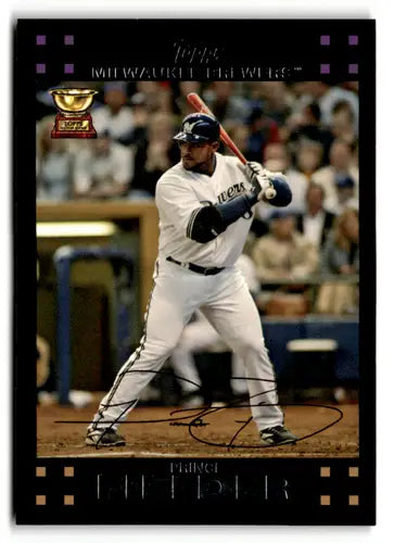 2007 Topps #139 Prince Fielder NM Near Mint Brewers ID:49036 - Baseball Card Single