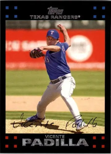 2007 Topps #143 Vicente Padilla NM-MT Rangers ID:5336 - Baseball Card Single