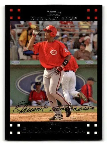 2007 Topps #194 Edwin Encarnacion Cincinnati Reds Baseball Cards NM ID:53840 - Baseball Card Single