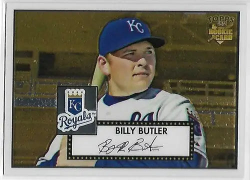 2007 Topps 1952 Edition Chrome #38 Billy Butler NM-MT 1897/1952 Royals - Baseball Card Single