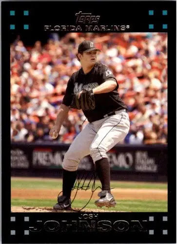 2007 Topps #213 Josh Johnson NM Near Mint Marlins ID:18271 - Baseball Card Single