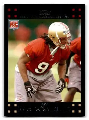 2007 Topps #360 Ray McDonald - Football Card Single
