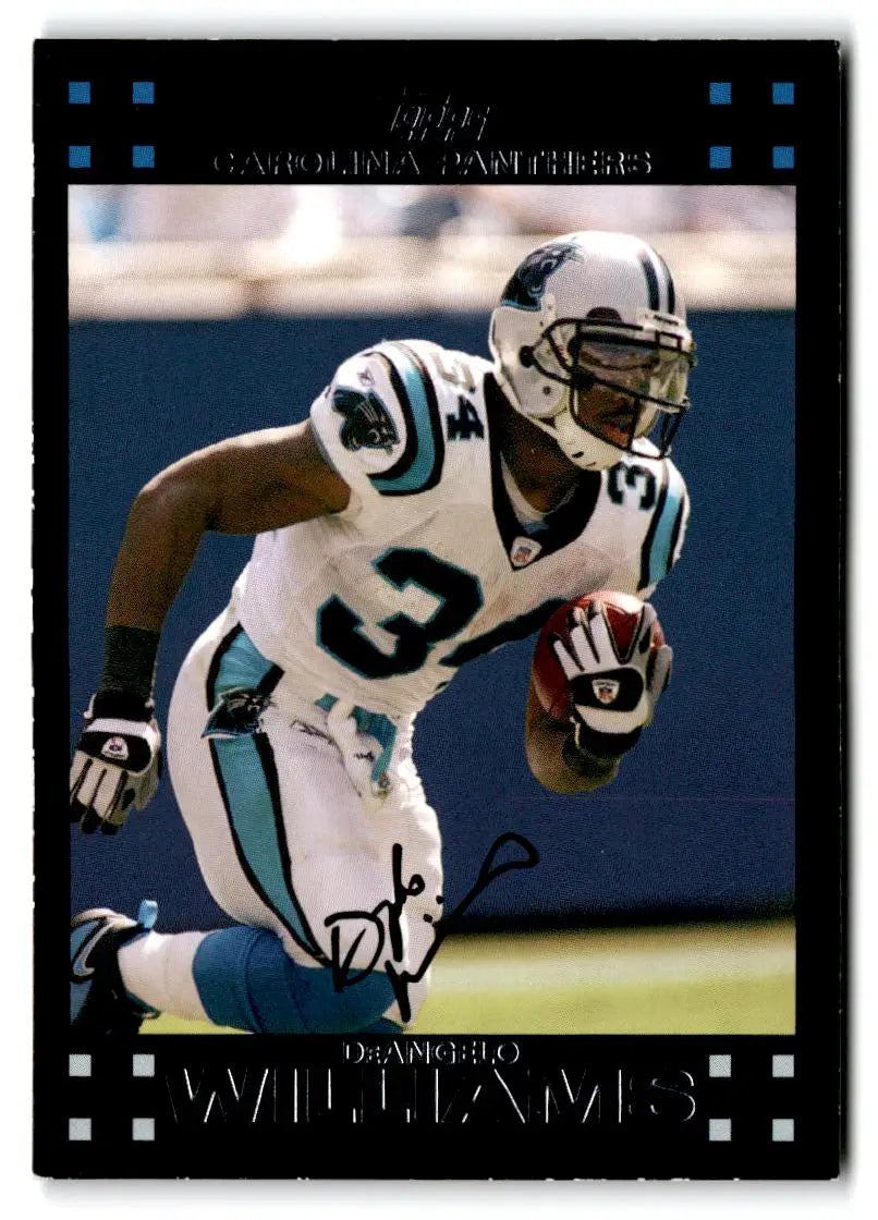 2007 Topps #56 DeAngelo Williams - Football Card Single