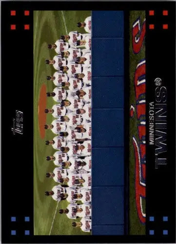 2007 Topps #602 Minnesota Twins NMMT Twins ID:9059 - Baseball Card Single